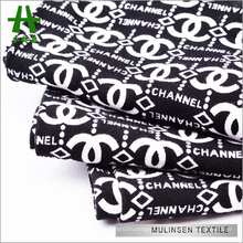 Mulinsen Textile Hot Sale Knitted Polyester Spandex Print 100D Double Brushed DTY Fabric Manufacturer